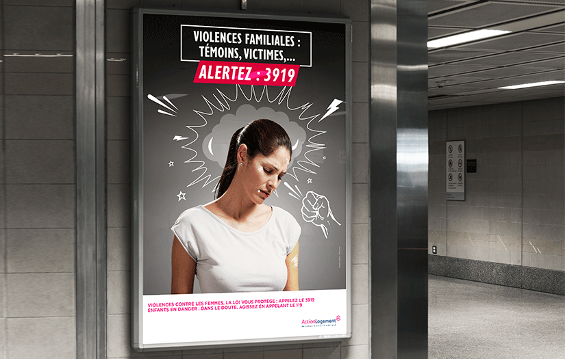 Affiche Violences Familiales